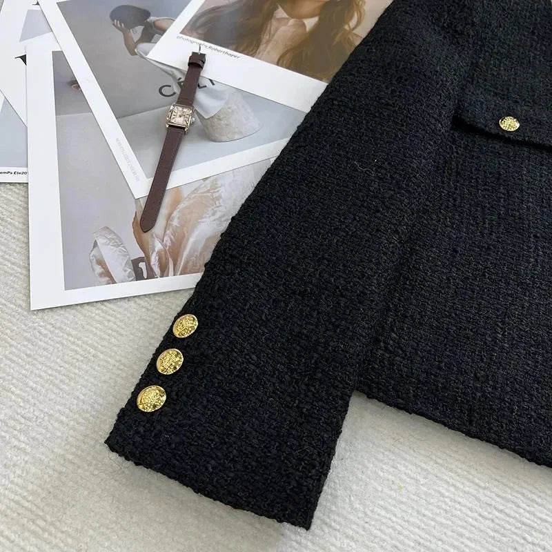 Tania Women's Tweed Blazer | Tailored Fit, Classic Elegance 8