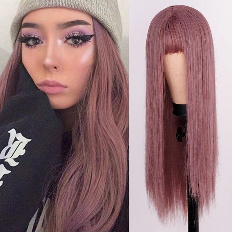 Tina Women's Wig Collection | Versatile Styles with Bangs 33