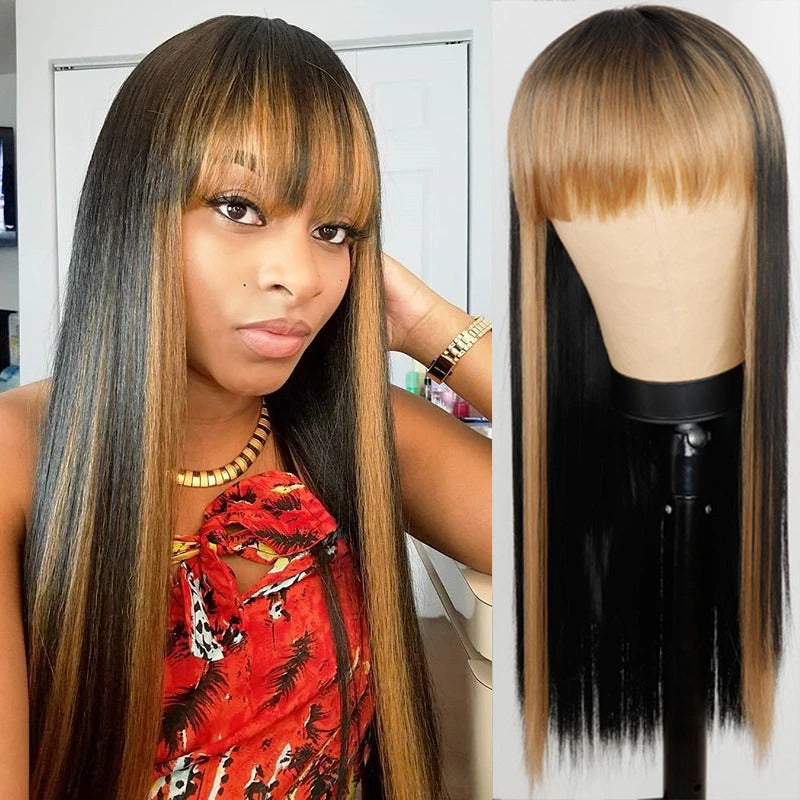 Tina Women's Wig Collection | Versatile Styles with Bangs 36