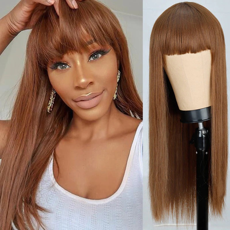 Tina Women's Wig Collection | Versatile Styles with Bangs 8