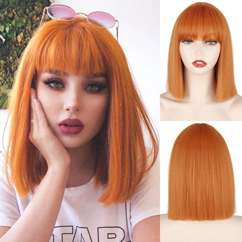 Tina Women's Wig Collection | Versatile Styles with Bangs 9
