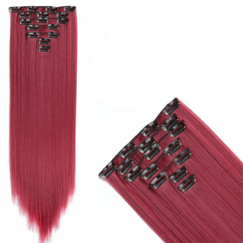 Ula Women's Clip-In Hair Extensions | Extra Long & Heat-Resistant 30