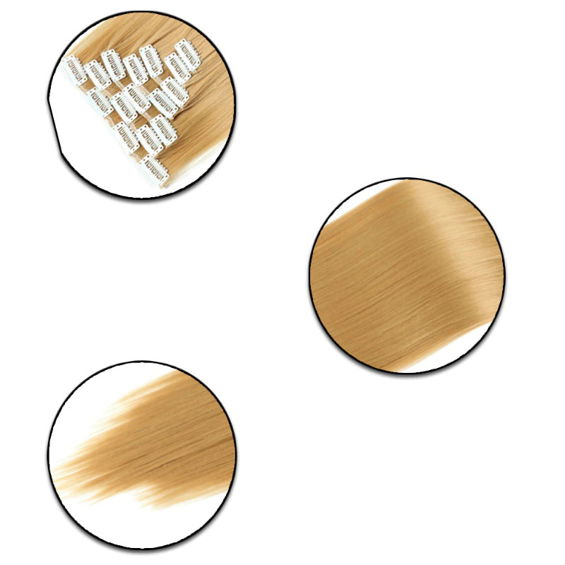 Ula Women's Clip-In Hair Extensions | Extra Long & Heat-Resistant 4