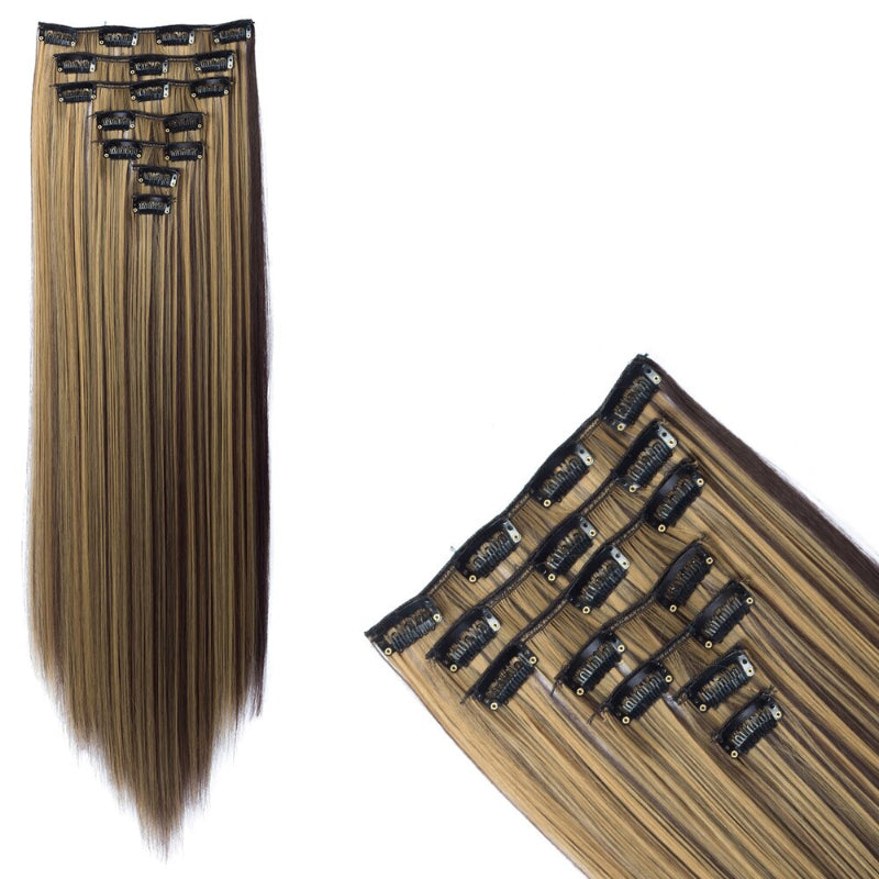 Ula Women's Clip-In Hair Extensions | Extra Long & Heat-Resistant 8